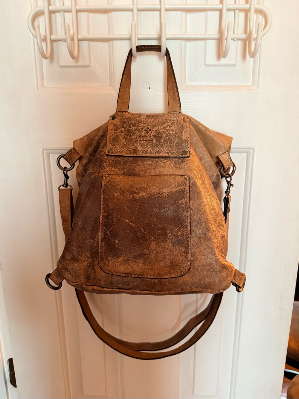 Patricia Nash Leather Crossbody and Backpack - Picture 4 of 4
